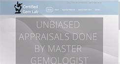Desktop Screenshot of certifiedgemlab.com